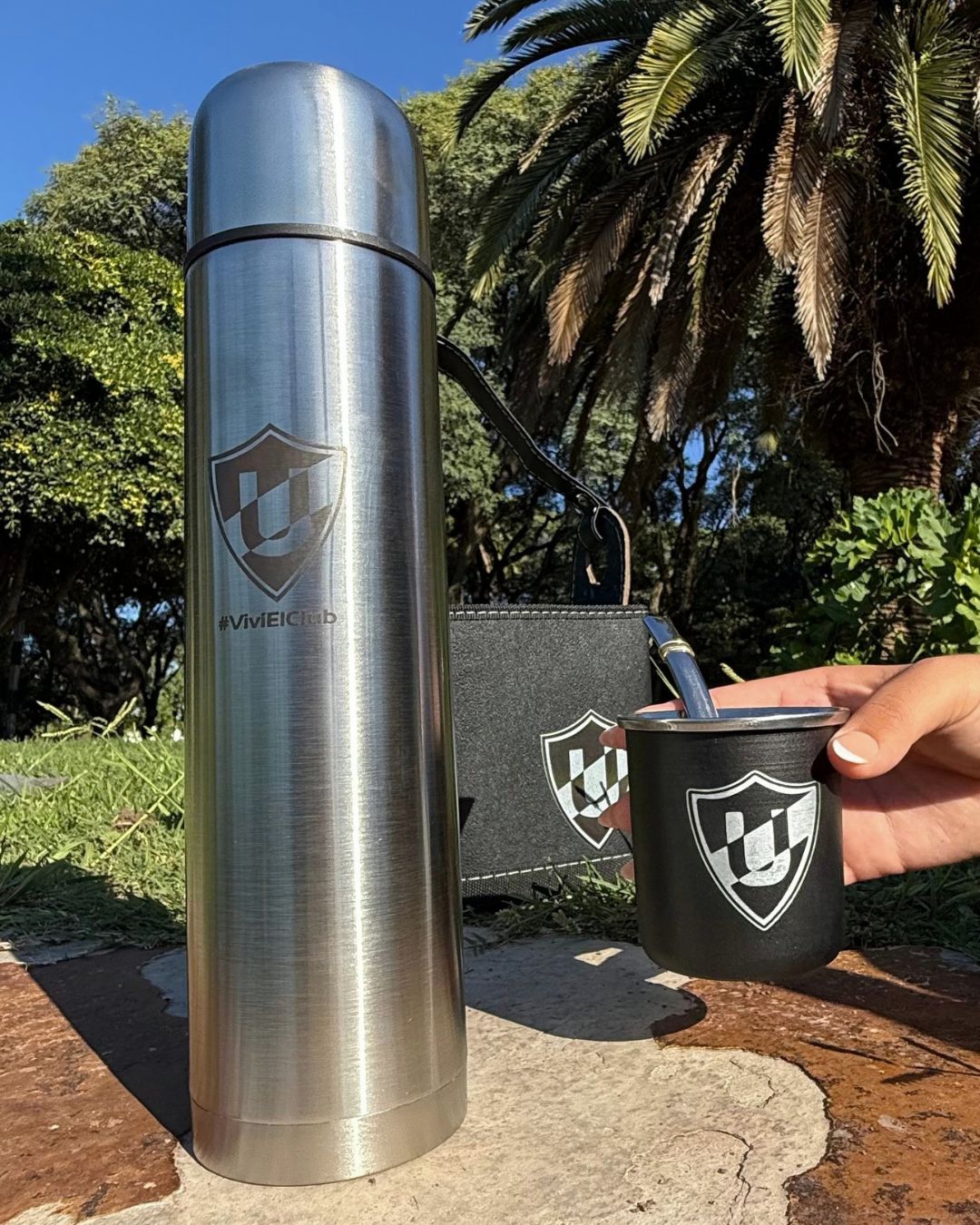 COMBO MATE Y TERMO ALUMINIO